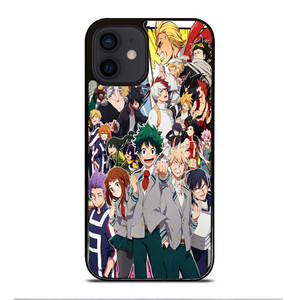 BOKU NO HERO ANIME CHARACTER ILLUSTRATION iPhone 12 Mini Case