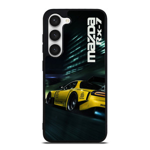 MAZDA RX7 SPEEDRACER YELLOW Samsung Galaxy S23 Case