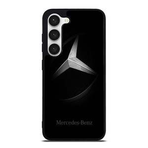 MERCEDES BENZ SIMPLE ELEGANT LOGO BLACK Samsung Galaxy S23 Case