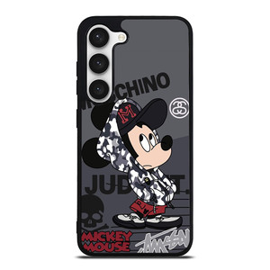 MICKEY MOUSE CAMO X MOSCHINO X STUSSY Samsung Galaxy S23 Case MICKEY MOUSE CAMO X MOSCHINO X STUSSY Samsung Galaxy S23 Case