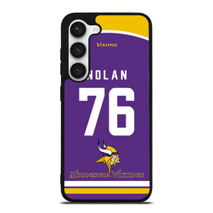 MINNESOTA VIKINGS NOLAN Samsung Galaxy S23 Case MINNESOTA VIKINGS NOLAN Samsung Galaxy S23 Case