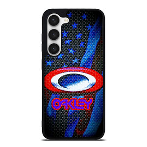 OAKLEY LOGO AMERICAN FLAG Samsung Galaxy S23 Case OAKLEY LOGO AMERICAN FLAG Samsung Galaxy S23 Case