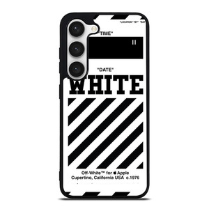 OFF WHITE DATE TIME Samsung Galaxy S23 Case