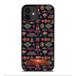 CAPTAIN MARVEL LOGO iPhone 12 Mini Case