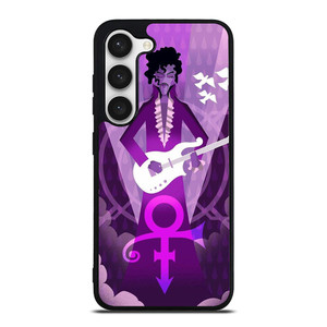 PRINCE PURPLE RAIN CARTOON Samsung Galaxy S23 Case PRINCE PURPLE RAIN CARTOON Samsung Galaxy S23 Case