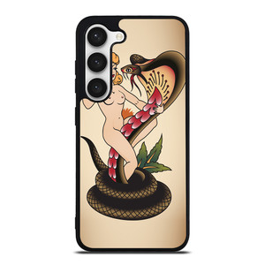 SNAKE CHAMER SAILOR JERRY TATTOO Samsung Galaxy S23 Case