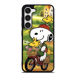 SNOOPY THE PEANUTS BICYCLE Samsung Galaxy S23 Case SNOOPY THE PEANUTS BICYCLE Samsung Galaxy S23 Case