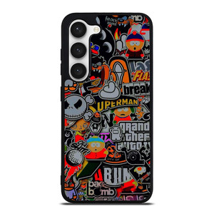 STICKER BOMB COMPILATION Samsung Galaxy S23 Case
