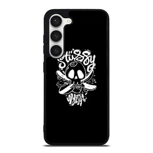 STUSSY SKULL LOGO ARTWORK Samsung Galaxy S23 Case