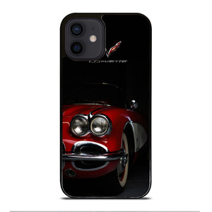 CHEVROLET CHORVETTE 1957 SPEEDFUILIE iPhone 12 Mini Case CHEVROLET CHORVETTE 1957 SPEEDFUILIE iPhone 12 Mini Case
