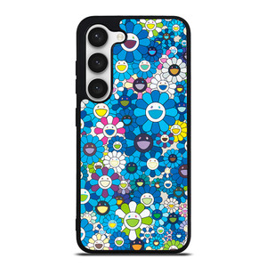 TAKASHI MURAKAMI BLUE FLOWERS Samsung Galaxy S23 Case