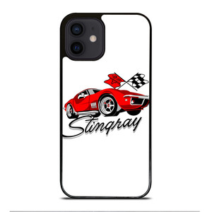 CHEVY RED CAR CARTOON iPhone 12 Mini Case CHEVY RED CAR CARTOON iPhone 12 Mini Case