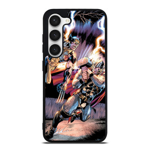 THOR VS WOLVERINE ANIME Samsung Galaxy S23 Case