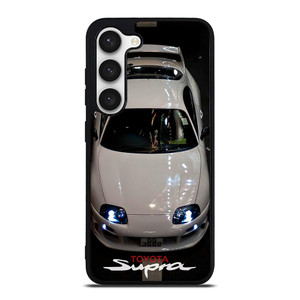 TOYOTA SUPRA WHITE CAR Samsung Galaxy S23 Case TOYOTA SUPRA WHITE CAR Samsung Galaxy S23 Case
