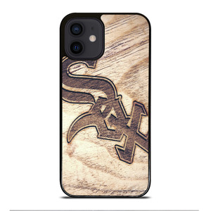 CHICAGO WHITE SOX WOODEN LOGO iPhone 12 Mini Case CHICAGO WHITE SOX WOODEN LOGO iPhone 12 Mini Case