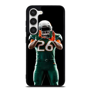 UM MIAMI HURRICANES FOOTBALL Samsung Galaxy S23 Case