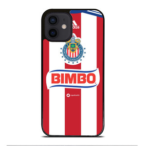 CHIVAS DE GUADALAJARA DEPORTIVO JERSEY iPhone 12 Mini Case CHIVAS DE GUADALAJARA DEPORTIVO JERSEY iPhone 12 Mini Case