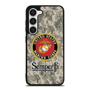 USMC US MARINE CORPS SEMPER Samsung Galaxy S23 Case USMC US MARINE CORPS SEMPER Samsung Galaxy S23 Case
