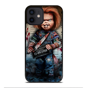 CHUCKY DOLL WITH KNIFE 2 iPhone 12 Mini Case CHUCKY DOLL WITH KNIFE 2 iPhone 12 Mini Case