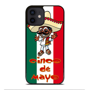 CINCO DE MAYO CARTOON iPhone 12 Mini Case CINCO DE MAYO CARTOON iPhone 12 Mini Case
