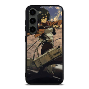 ATTACK ON TITAN MIKASA ACKERMAN Samsung Galaxy S23 Plus Case ATTACK ON TITAN MIKASA ACKERMAN Samsung Galaxy S23 Plus Case