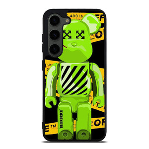 BEARBRICK X OFF WHITE 2 Samsung Galaxy S23 Plus Case BEARBRICK X OFF WHITE 2 Samsung Galaxy S23 Plus Case