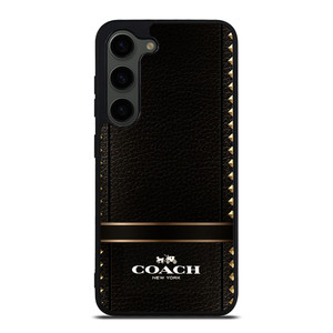 COACH BELT TEXTURE Samsung Galaxy S23 Plus Case