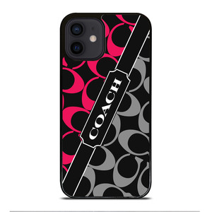 COACH NEW YORK RED WHITE iPhone 12 Mini Case