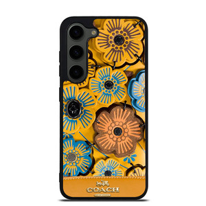 COACH NEW YORK ROSE TEA Samsung Galaxy S23 Plus Case