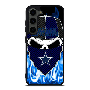 DALLAS COWBOYS SKULL BANDANA Samsung Galaxy S23 Plus Case DALLAS COWBOYS SKULL BANDANA Samsung Galaxy S23 Plus Case