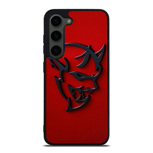 DODGE DEMON LOGO RED Samsung Galaxy S23 Plus Case