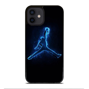 COOL AIR JORDAN LOGO BLUE iPhone 12 Mini Case
