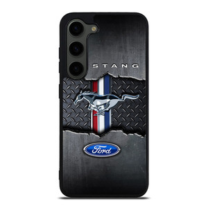 FORD MUSTANG METAL LOGO EMBLEM Samsung Galaxy S23 Plus Case FORD MUSTANG METAL LOGO EMBLEM Samsung Galaxy S23 Plus Case