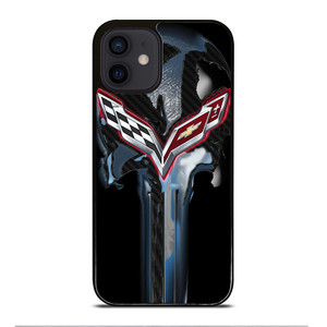 CORVETTE SKULL LOGO iPhone 12 Mini Case CORVETTE SKULL LOGO iPhone 12 Mini Case