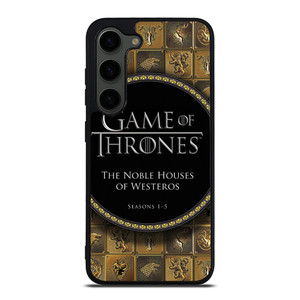 GAME OF THRONES THE NOBLE HOUSES OF WESTEROS Samsung Galaxy S23 Plus Case GAME OF THRONES THE NOBLE HOUSES OF WESTEROS Samsung Galaxy S23 Plus Case