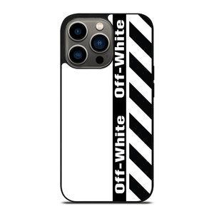 OFF WHITE LOGO VERTICAL iPhone 13 Pro Case