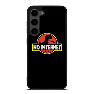 JURASSIC PARK NO INTERNET Samsung Galaxy S23 Plus Case JURASSIC PARK NO INTERNET Samsung Galaxy S23 Plus Case