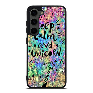 KEEP CALM AND UNICORN Samsung Galaxy S23 Plus Case KEEP CALM AND UNICORN Samsung Galaxy S23 Plus Case