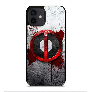DEADPOOL RESOLUTION BLOOD MARVEL iPhone 12 Mini Case DEADPOOL RESOLUTION BLOOD MARVEL iPhone 12 Mini Case