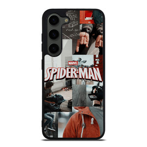 MARVEL SPIDERMAN LOGO COLAGE Samsung Galaxy S23 Plus Case