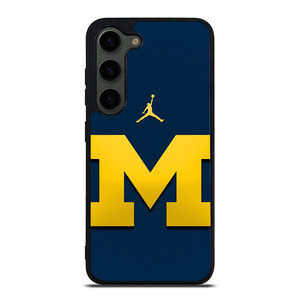 MICHIGAN WOLVERINES BLUE LOGO Samsung Galaxy S23 Plus Case MICHIGAN WOLVERINES BLUE LOGO Samsung Galaxy S23 Plus Case
