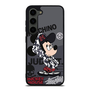 MICKEY MOUSE CAMO X MOSCHINO X STUSSY Samsung Galaxy S23 Plus Case