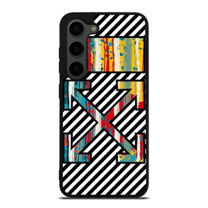 OFF WHITE STRIPES Samsung Galaxy S23 Plus Case