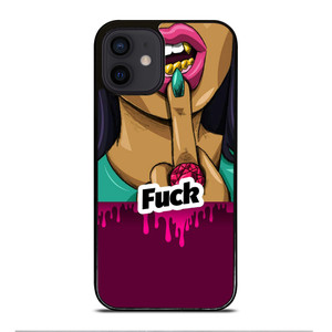 DOPE FUCK GIRL VIOLET iPhone 12 Mini Case DOPE FUCK GIRL VIOLET iPhone 12 Mini Case