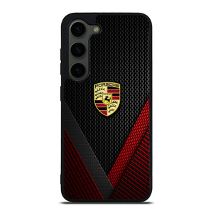 PORSCHE LOGO CARBON Samsung Galaxy S23 Plus Case