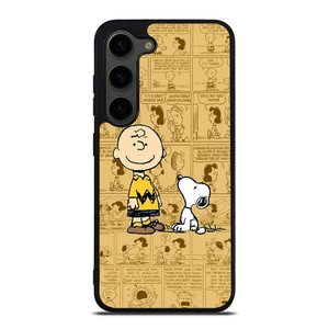 SNOOPY CHARLIE BROWN Samsung Galaxy S23 Plus Case SNOOPY CHARLIE BROWN Samsung Galaxy S23 Plus Case