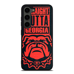 STRAIGHT OUTTA GEORGIA BULLDOGS DAWGS Samsung Galaxy S23 Plus Case