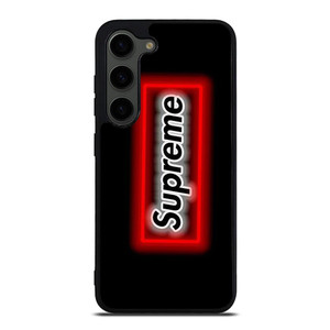 SUPREME LOGO NEON BOX Samsung Galaxy S23 Plus Case SUPREME LOGO NEON BOX Samsung Galaxy S23 Plus Case