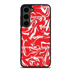 SUPREME MELTED RED ARTWORK Samsung Galaxy S23 Plus Case SUPREME MELTED RED ARTWORK Samsung Galaxy S23 Plus Case