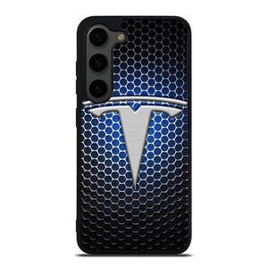 TESLA LOGO BLUE LIGHT Samsung Galaxy S23 Plus Case